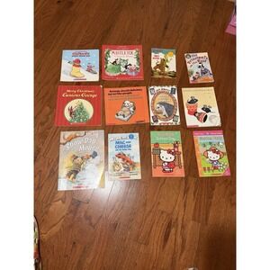 Children's Assorted Scholastic Book Lot Of 12
